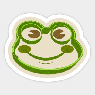 frog puppet Sticker
